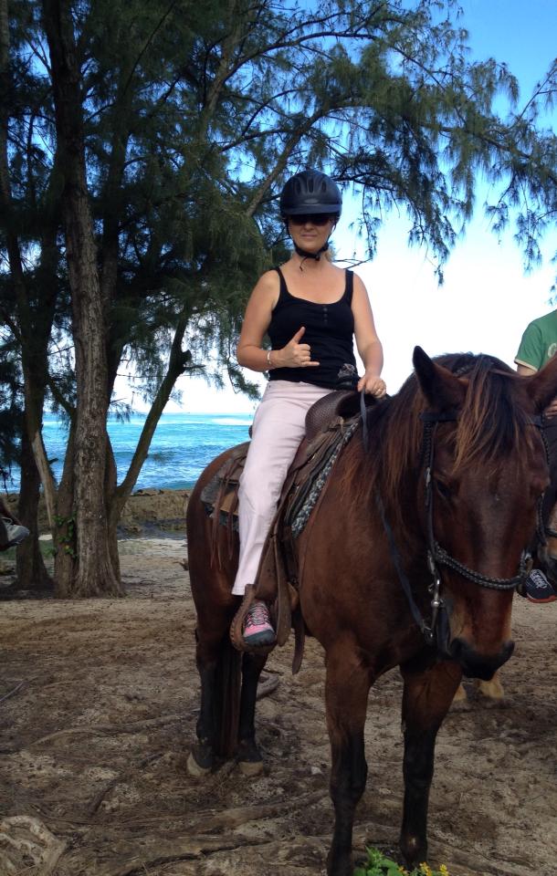 Exploring the Hawaiian Islands of Oahu - Horseback Riding